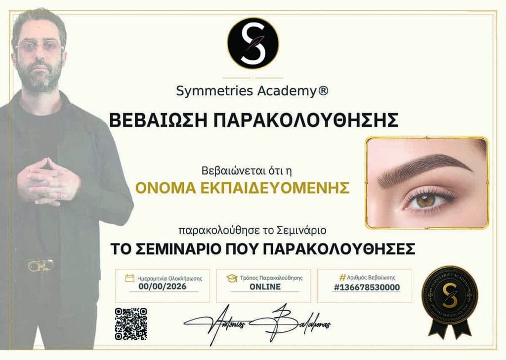 ΒΕΒΑΙΩΣΗ ΠΑΡΑΚΟΛΟΥΘΗΣΗΣ ΓΙΑ ONLINE SEMINARS 2